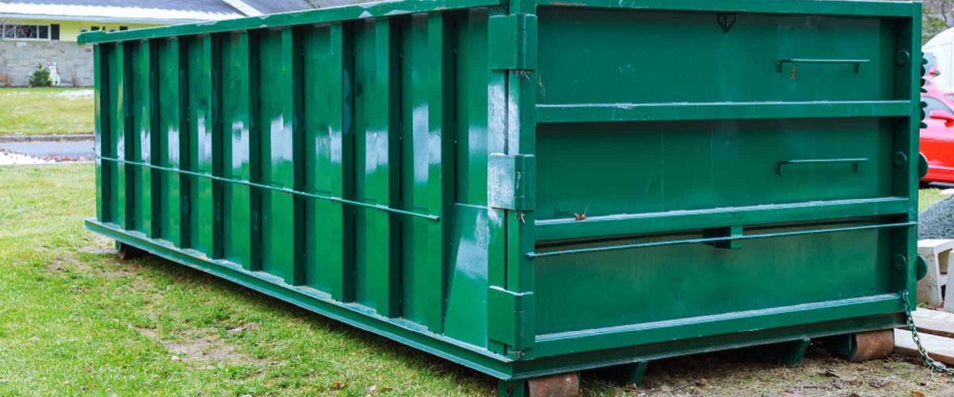 How large is a standard dumpster?