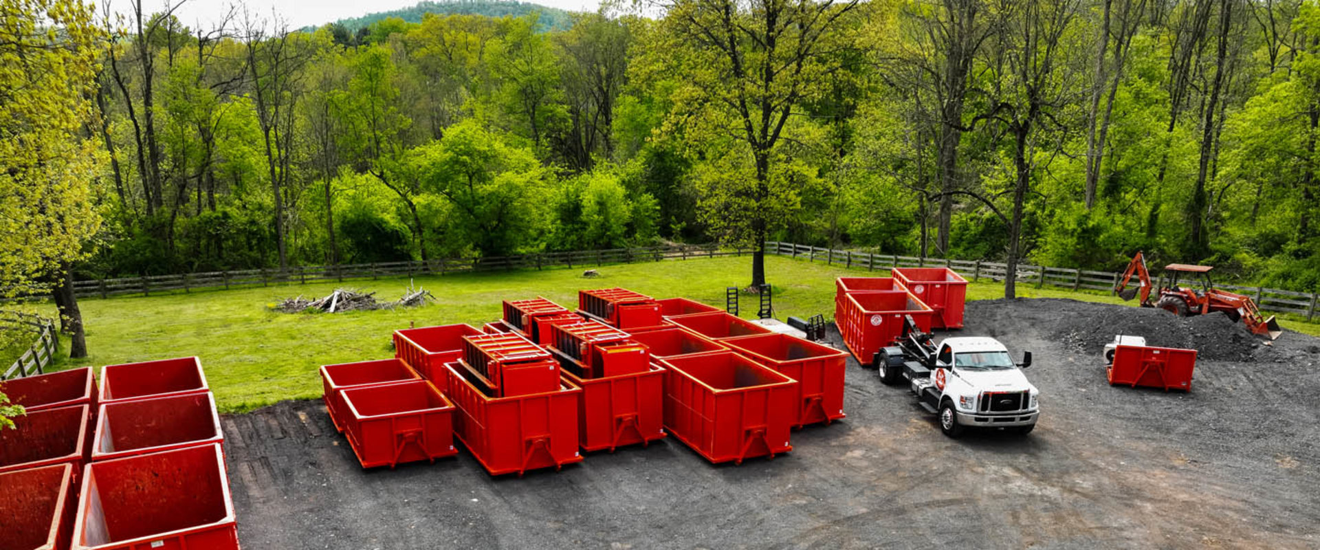 What is the most common size dumpster rental?