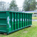 How large is a standard dumpster?