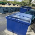 Why are dumpsters measured in yards?