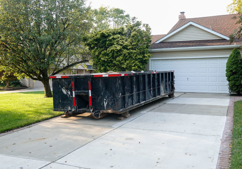 How many squares can a 20 yard dumpster hold?