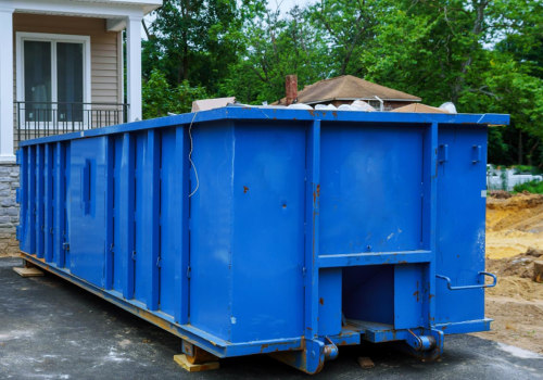 What can i put in a dumpster in nj?